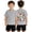 Grey, variant on Gzbliryd Cute Easter Shirts Happy Bunny Eggs Plaid Printed T-Shirt Cute Cartoon Graphic Tees for Little Boy Girls Summer Clothes (Black,6-7Y)