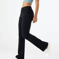 thumbnail image 6 of Women's Elastic Pull - On Skinny Flared Bootcut Denim Jeggings for Stylish Look, 6 of 6