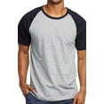 thumbnail image 3 of 3 Packs of TheLovely Men & Women Short Sleeve Baseball Raglan Tee Shirt Top, 3 of 4
