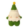 thumbnail image 1 of Christmas Crochet Set Christmas Decoration Making Set Christmas Material Package Green Santa, 1 of 9