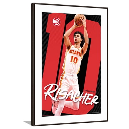 NBA Atlanta Hawks – Zaccharie Risacher 25 Canvas Wall Poster 22.375 x 34