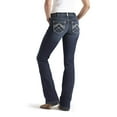 thumbnail image 3 of Ariat Women's R.E.A.L. Mid Rise Stretch Whipstitch Boot Cut Jeans (26 , Short), 3 of 3