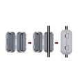 thumbnail image 3 of Unique Bargains Ferrite Cores Ring 3.5mm -13mm Clip-On RFI EMI Noise Suppression Filter Cable Clip Grey 20pcs, 3 of 4