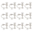 thumbnail image 2 of 12pcs Ear Clips Screw Back For Drop Type Earrings Jewelry Making Plated, 2 of 7