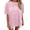 Pink2, variant on TrendOFT Womens Oversized Tees Drop Shoulder Crew Neck Short Sleeve Casual Lightweight Daily Tops Grey L