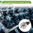 thumbnail image 2 of Sensor de presión de inyección de combustible Unique Bargains No.353402G710 para Hyundai Sonata 2.0L 2.4L 1 Pc, 2 of 6