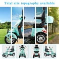 thumbnail image 5 of Xlluproid Mobility Scooters for Seniors & Adults 500lbs Capacity - 800W All Terrain Electric Powered Mobility Cart - Heavy Duty Mobility Scooter for Elderly w/Charger Remote Keys,Green, 5 of 9