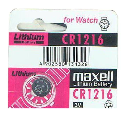 CR1216/1 MAXELL Micro Lithium Cell Battery CR1216 for Watches and