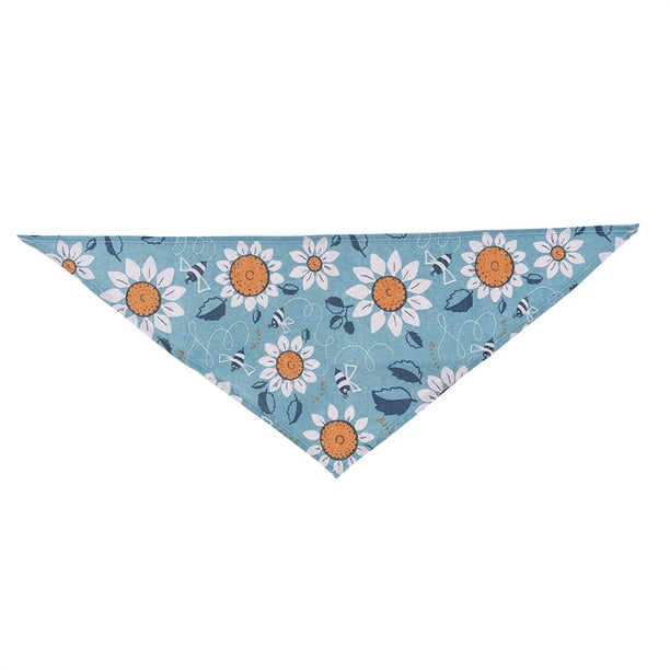 Billuyoard Bufanda triangular de baba de algodón para mantener el calor, toalla para mascotas, regalo para cuello de 25-45cm Ropa para mascotas verde tipo 3 Billuyoard PT003847-03