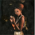 thumbnail image 2 of Art.com Queen of Excellence Stretched Canvas Print Wall Art by Marta Wiley, 16" x 16", 2 of 4
