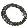 thumbnail image 2 of Braided Hose, Air Pipe, Rubber For Spray Pen Mini Air Compressor, 2 of 8