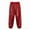 Red, variant on Big Girls Pants Carnival Sequin Jogger Pants with Elastic Waist Glitter Dancewear Hop Party Trousers Silver,Size 15-16