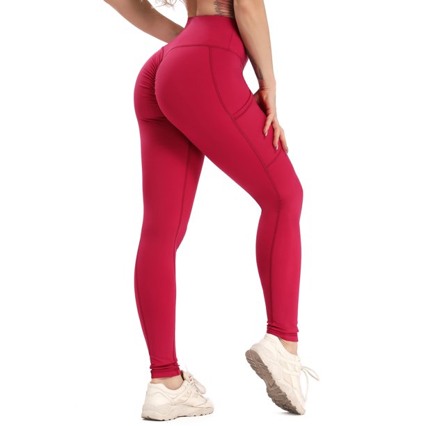 Fittoo Fittoo Sexy Butt Yoga Pants Sports Leggings Side Pocket 