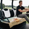 thumbnail image 5 of XYZCANDO Starfish and Conch Pattern Golf Cart Seat Covers with Pockets, for Sports, Golf Cart Seat Towel Protector, Compatible with Club Car EZGO, 5 of 8