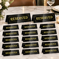 Fun Restyraunt Signs Acrylic Reserved Table Tent Signs, Reservation Seat Signs - Walmart.com