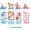 #a, variant on Crystal Stacked 3D Building Stickers, 3D Stackable Stickers, 3DPuffy Cartoon Resin Decorative Sticker Kit, DIY 3DPuffy Sticker Kit for Stress Relief Pass the Time