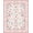 Pink Blue, Pattern 10, variant on ODIKA 8'x10' Washable Area Rug Pink Boho Scallop Border Whimsical Scattered Polka Dot Motifs for Living Room, Under Sectional, Family , Durable, Non-Slip