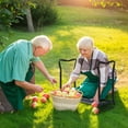thumbnail image 2 of Outsunny Garden Kneeler and Seat Stool, Folding Kneeling Chair, 2 of 10