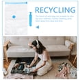 thumbnail image 3 of LIFKOME 6Pcs Vacuum Packing Bag Transparent Compression Storage For Bedding Home Organization, 3 of 8