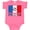 Hot Pink, variant on Inktastic French Soccer Boys or Girls Baby Bodysuit