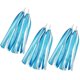 thumbnail image 4 of Handlebar Decorations Blue Bike Streamers For Children Accessories 250mm 3 Pair Set Ideal For Outdoor Fun, 4 of 5