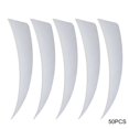 thumbnail image 1 of CNKOO Arrow Fletching Arrows Feathers Archery  4inch 50pcs Turkey Feather Fletching Right Wing Kit for DIY Hunting Arrows Target Arrow, 1 of 8