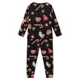 thumbnail image 3 of Renewold Girls Boys Pajama Top and Pants Set of 2 Multi-Saeson Long Sleeves Nightwear Comfort Christmas Socks Reindeer Daily Sleepwear Warmth Outfits Size 5-6, 3 of 5