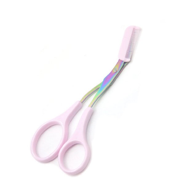 Tijeras para Cejas Con Peine Empuñaduras Antideslizantes Los Dedos Regalos Reutilizables Hombres Y Mujeres