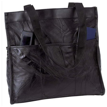 - Italian StoneDesign Genuine Leather Shopping/Travel Bag