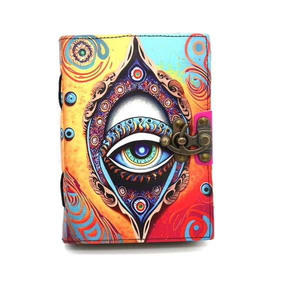 Soul Sticks All Seeing Eye Genuine Leather 200 Page Journal 5" x 7"