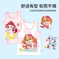 thumbnail image 4 of 2024 NUEVO Estilo 2 piezas/conjunto Ropa interior genuina de Paw Patrol para bebé Chaleco de algodón de verano Camiseta sin mangas para niña Skye Liberty Everest, 4 of 5