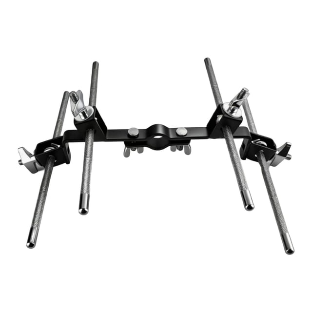 TISHITA Cowbells Cymbal Clamp Drum Set Accessories Training Drum Set Extension Stand