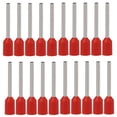 thumbnail image 1 of 1000pcs Terminales De Férulas Aisladas Kit De Conector De Ferrule De Alambre De Ferrule De Cobre Terminal De Alambre De Engarzado Aislado Para Alambre Eléctrico AWG 22, 1 of 7