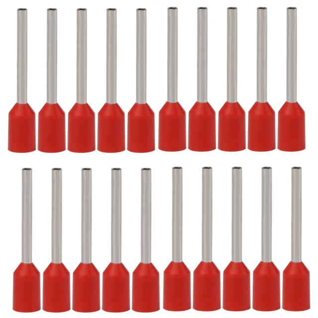 1000pcs Terminales De Férulas Aisladas Kit De Conector De Ferrule De Alambre De Ferrule De Cobre Terminal De Alambre De Engarzado Aislado Para Alambre Eléctrico AWG 22