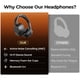 thumbnail image 3 of Auriculares con cancelación activa de ruido Vonaural BT 5.4 negros, 3 of 8