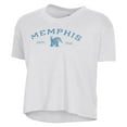 thumbnail image 2 of Women's Alternative Apparel  White Memphis Tigers Retro Jersey Headliner Cropped T-Shirt, 2 of 3