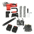 thumbnail image 4 of 16-inch 1800W 8000rpm Brushless Chainsaw Rechargeable Electric Cordless Chain Saw+2 Batteries for Wood Cutting Trimming Tree Felling Limbing Pruning and Firewood, 4 of 18