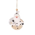 thumbnail image 1 of De Madera Colgante De Árbol De Navidad Con Luz Led Papá Noel Muñeco De Nieve Ciervo Lámpara Colgante Luminosa Decoración Noticed HA040838-02, 1 of 6