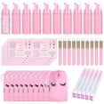 thumbnail image 1 of Juego de cepillos para botellas de champú para pestañas Tannova, 50 piezas (rosa), 1 of 7