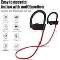 thumbnail image 3 of Auriculares Bluetooth, auriculares inalámbricos deportivos impermeables ipx7 con micrófono, auriculares internos, 3 of 5