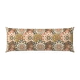 thumbnail image 2 of Lsque Mandala Body Pillow Case Cover,Ultra-Soft Microfiber Bed Pillow Cases 20x54 inches,Elegant Bedding,Breathable Durable Pillow Cover with Envelope Closure, 2 of 8