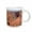 White, variant on 3drose, Arizona, Spider Rock in Canyon De Chelly National Monument, 11oz Two-tone Green Mug