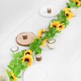 thumbnail image 5 of 4pcs girasol artificial guirnalda girasol vid flores artificiales oso de fresa Electrónica, 5 of 5