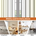 thumbnail image 7 of Lfeey Yellow and White Ombre Curtains, Room Light Blocking Curtains set of 2, 42x84 inch, 7 of 7