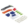 thumbnail image 1 of Tool Caulking Tool Kit Glue Cleaning Silicone Grout Removal Scraper Set for Floor Window, 1 of 7