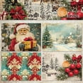 thumbnail image 4 of Handmade Scrapbook Art Craft Paper, A5 Size 16 Sheets Single Sided Special Origami Paper for Scrapbooking Junk Journal Journaling Supplies DIY CardStock Materials, 4 of 6