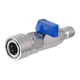 thumbnail image 1 of Válvula de bola Fácil de usar e instalar 4500 PSI Resistencia a alta presión Válvula de bola de lavadora de alta presión para válvulas de riego agríco 3 de 8 pulgadas, 1 of 8