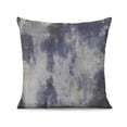 thumbnail image 2 of Vibrant Modern Home Art Decor Throw Pillow Covers: Blue Abstract Oil Painting, 18 x 18 Inches - Set of 2 Pillowcases for Couch, Sofa, Bedroom, Living Room, 2 of 7
