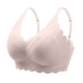 thumbnail image 2 of Deep V Wireless Bras for Women No Underwire Push up Bra Full Cup Bralette Seamless Shirt Everyday Sleep Bra, 2 of 7