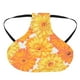 thumbnail image 1 of Pollo de tela suave Gallinas impresas Doble silla de montar para pollos con correas elásticas Protector ligero de plumas de gallina Delantal de silla de montar, 1 of 4